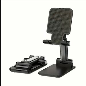 Adjustable Phone Tablet Stand - Black
